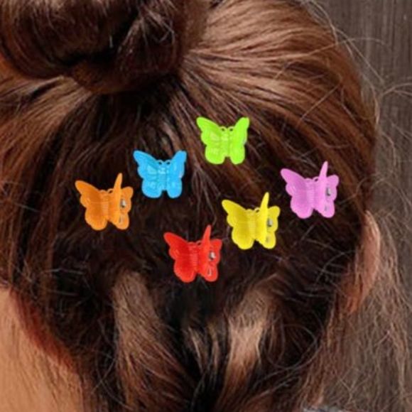 Butterfly hairclips - Picture 4 of 4
